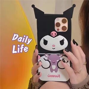 Kuromi x Baku phone case and keychain